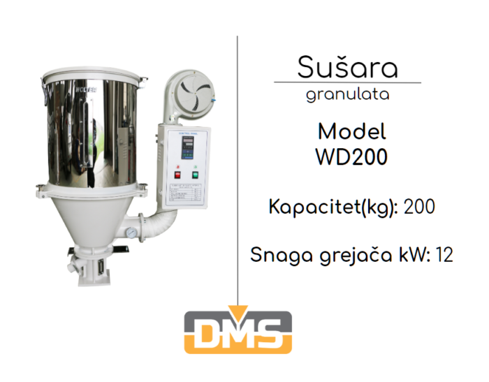 Sušara granulata wd200