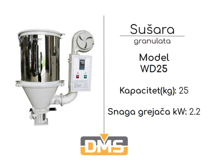 Sušara granulata wd25