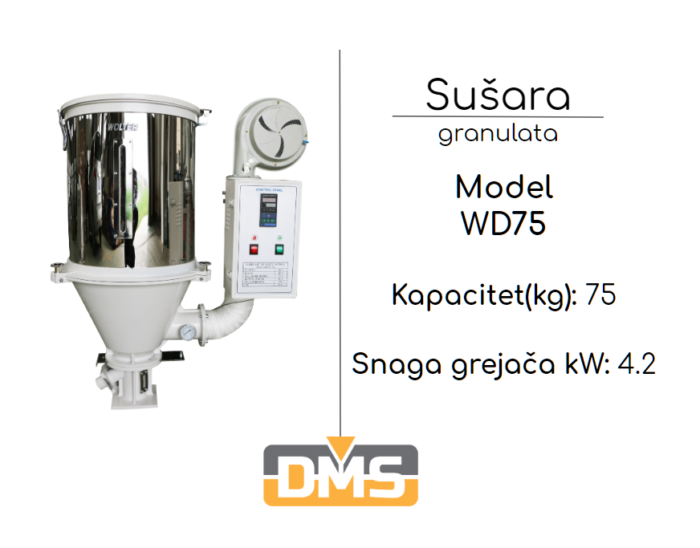 Sušara granulata wd75